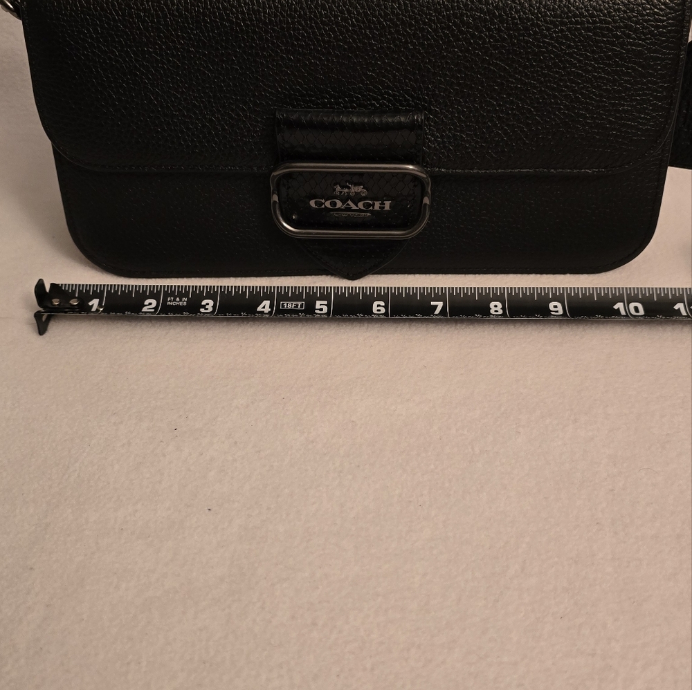 Coach Choulder Bag, Black With 2 Straps - Picture 3 of 16